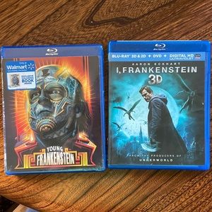 2 Frankenstein Blueray movies
